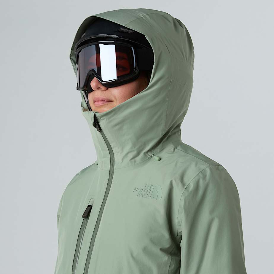 Womens Descendit Jacket TNF Slate Moss ALT9