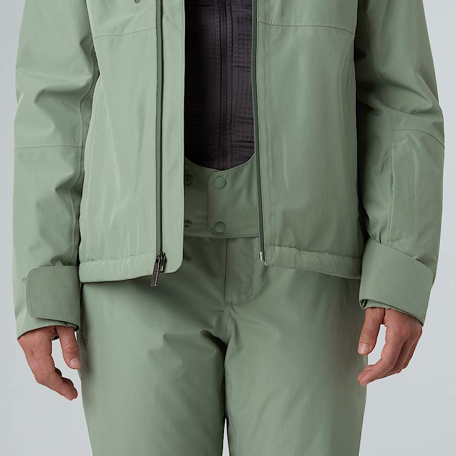 Womens Descendit Jacket TNF Slate Moss ALT13