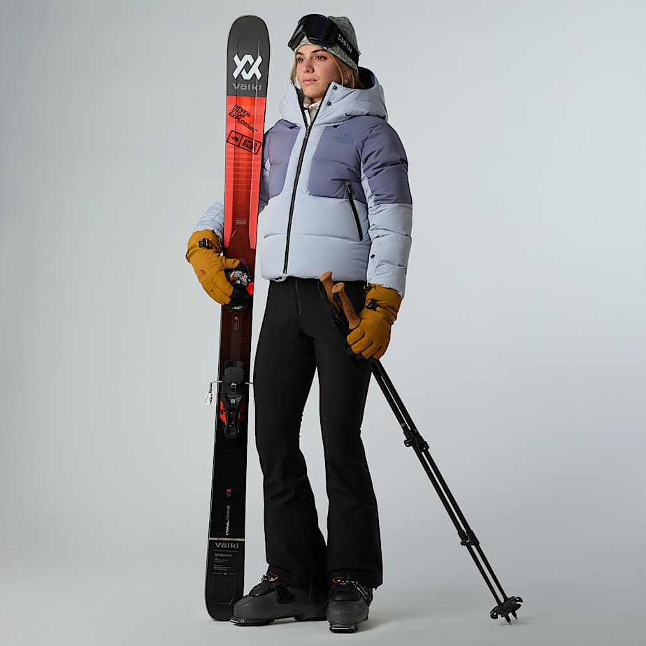 Veste en duvet courte Cold Spell pour femme TNF Blue FlaxTwilight Galaxy ALT8