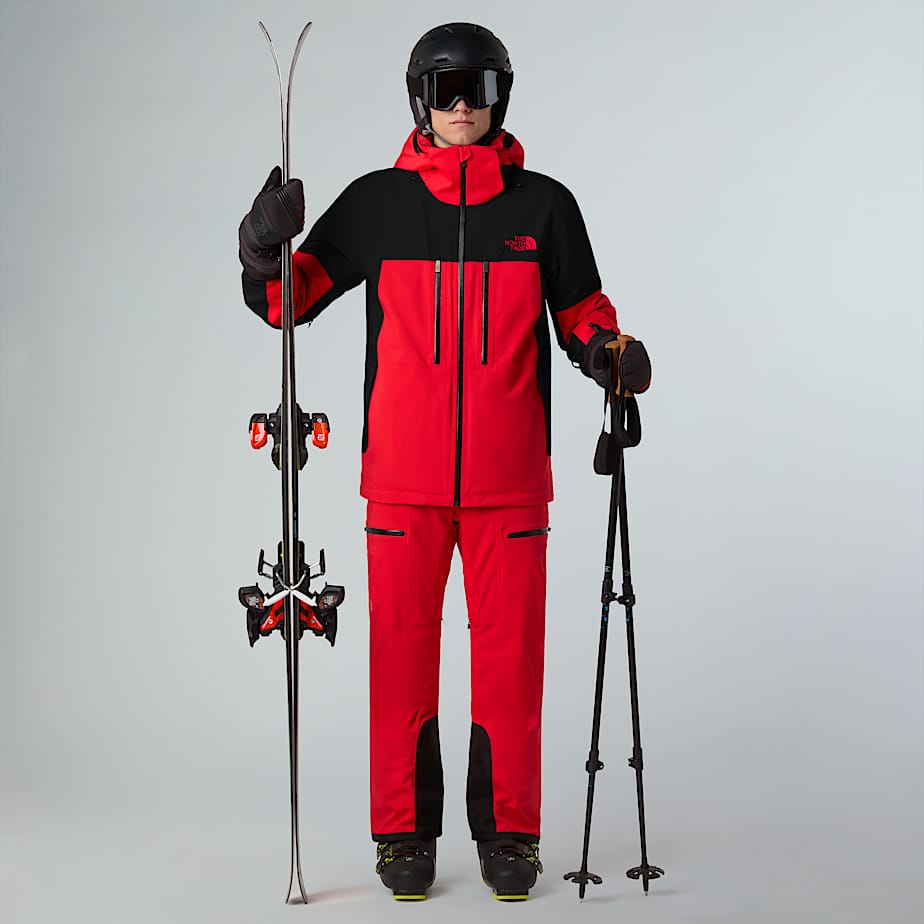 Mens Chakal Jacket TNF Elevation RedTNF Black ALT5