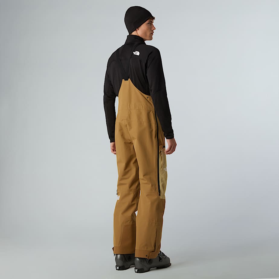 Mens Ceptor Bib Trousers TNF Utility BrownKhaki Stone ALT7