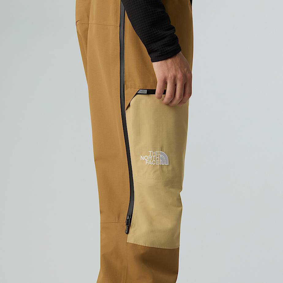 Mens Ceptor Bib Trousers TNF Utility BrownKhaki Stone ALT11