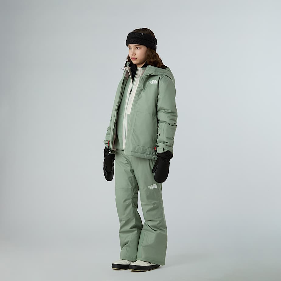 Girls Freedom Insulated Jacket TNF Slate Moss ALT5