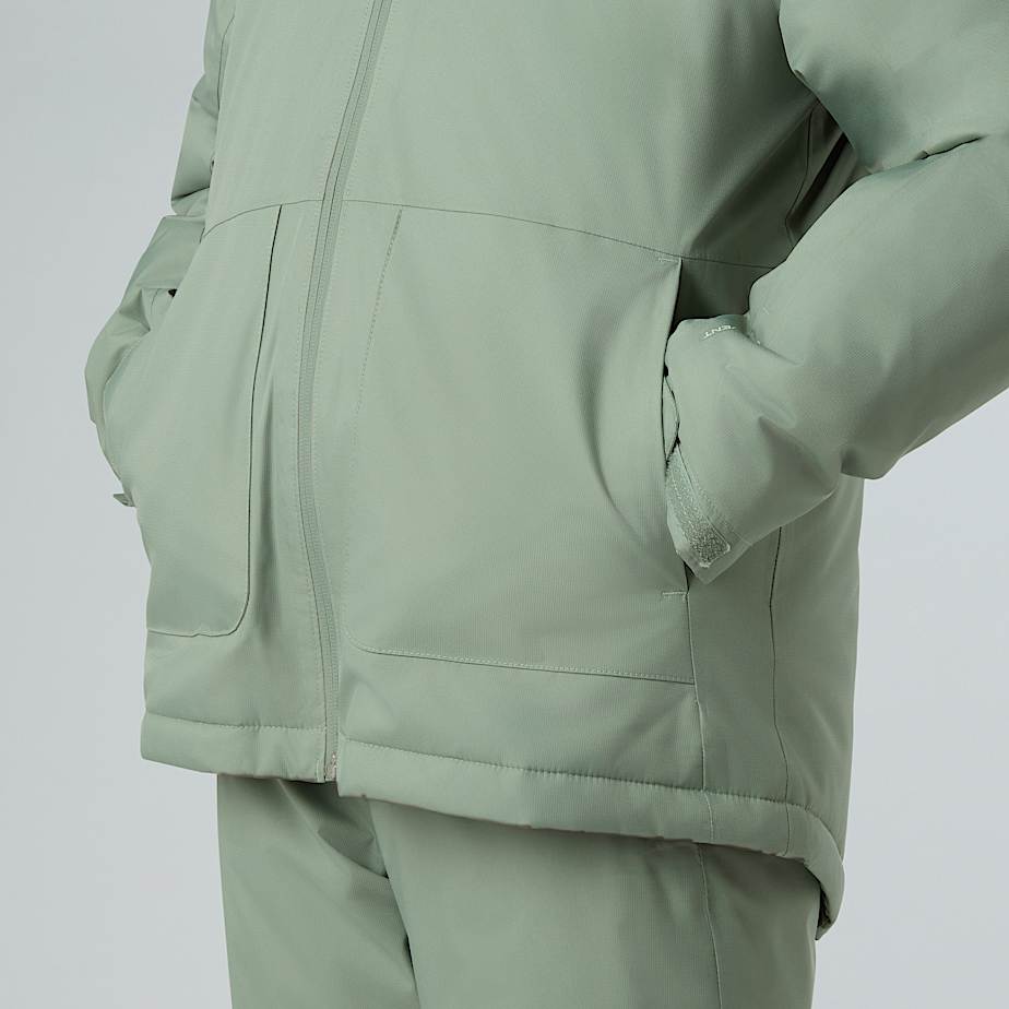 Girls Freedom Insulated Jacket TNF Slate Moss ALT8