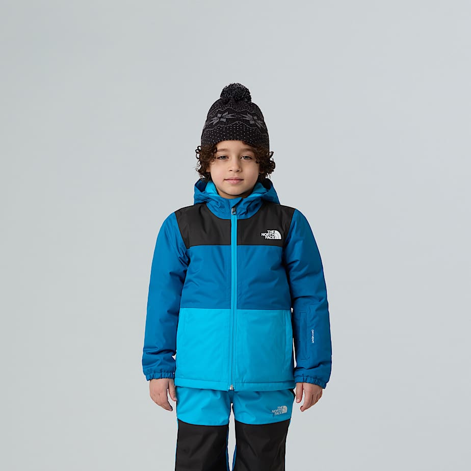 Kids Freedom Insulated Jacket TNF Dusk BlueMeridian Blue ALT4