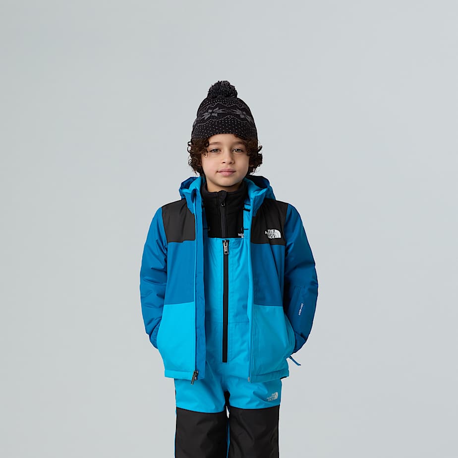 Kids Freedom Insulated Jacket TNF Dusk BlueMeridian Blue ALT7