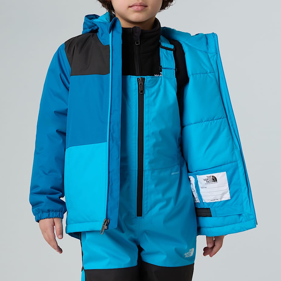 Kids Freedom Insulated Jacket TNF Dusk BlueMeridian Blue ALT11