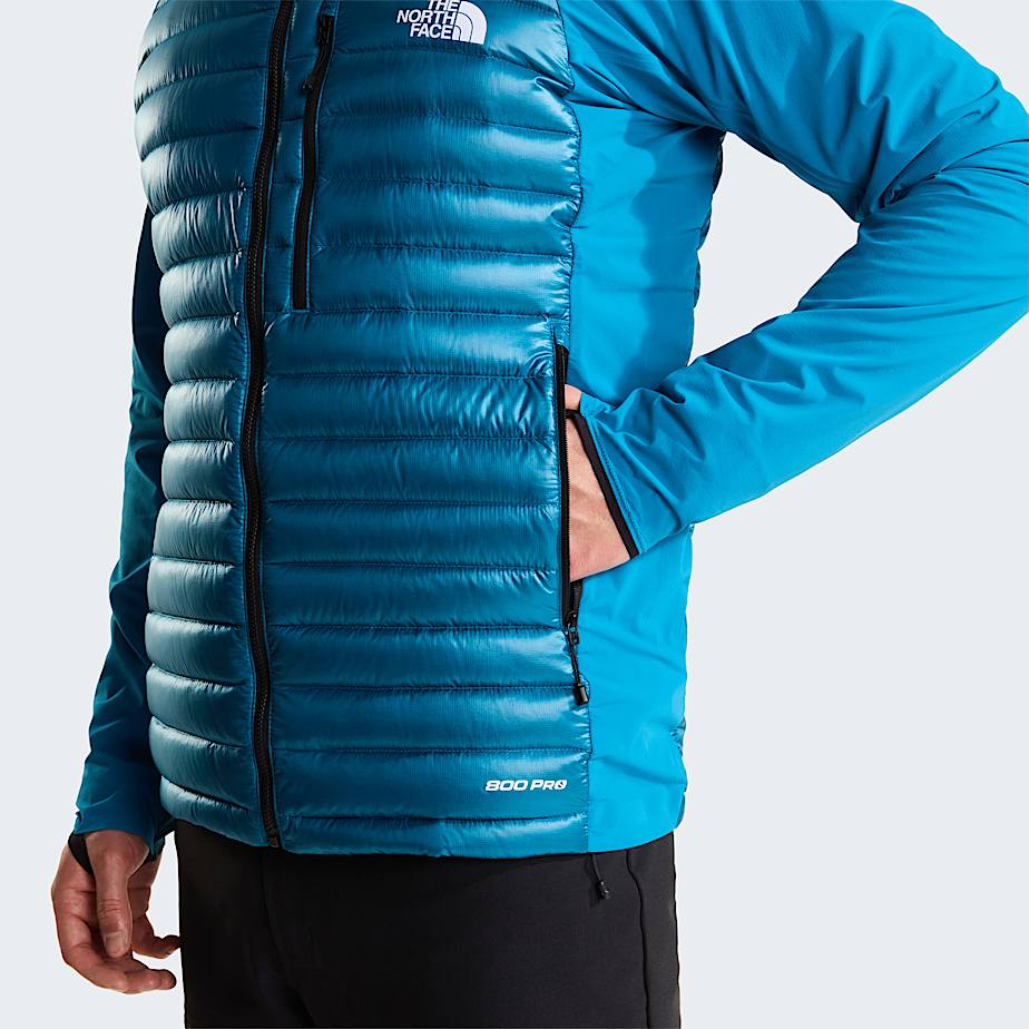 Summit Breithorn Lightweight Hybridjas met capuchon voor heren TNF Dusk Blue ALT7