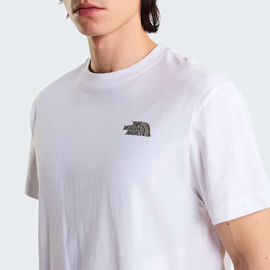 Camiseta grfica holgada con logotipo Stone unisex TNF ALT6