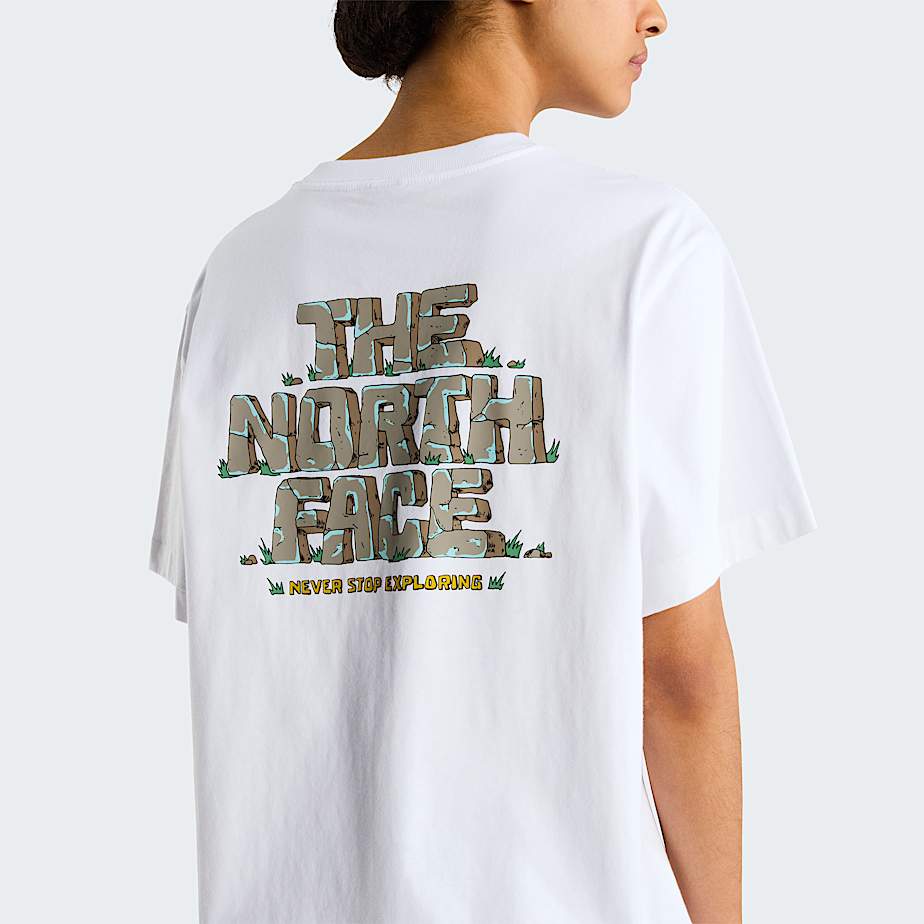 Camiseta grfica holgada con logotipo Stone unisex TNF ALT17
