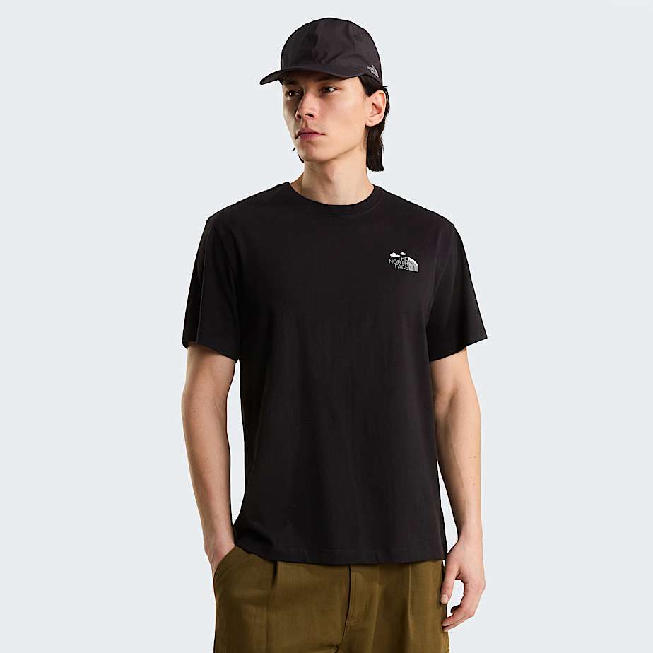 Camiseta holgada con estampado grfico Natural High Society unisex TNF ALT3