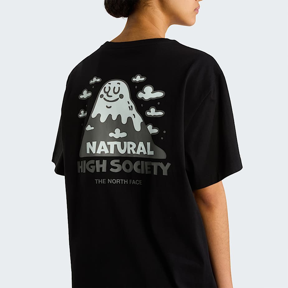 Camiseta holgada con estampado grfico Natural High Society unisex TNF ALT17