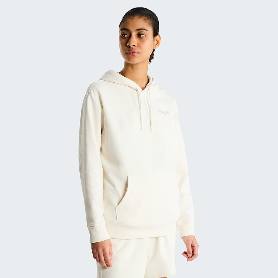 Inspire Exploration Relaxedhoodie voor dames TNF White DuneHushed Lavender ALT1