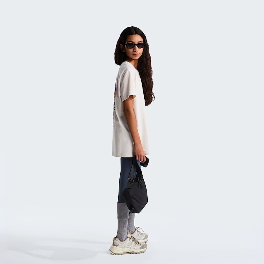 Tshirt descontrada Flower Scribble para adolescente TNF ALT13