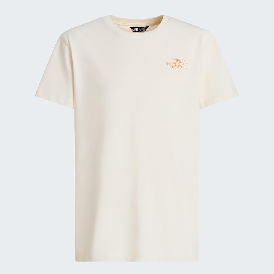 Tshirt descontrada Flower Scribble para adolescente TNF ALT20