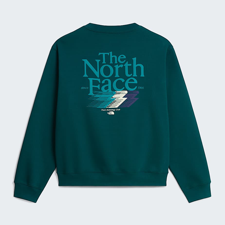 Sudadera holgada con estampado grfico Retro Trail para hombre TNF ALT31