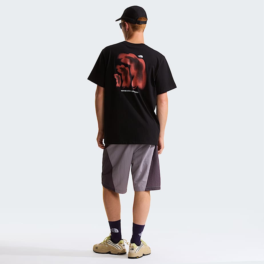 1966 Half Dome relaxt geschnittenes TShirt mit Grafik Unisex TNF TNF Black ALT4