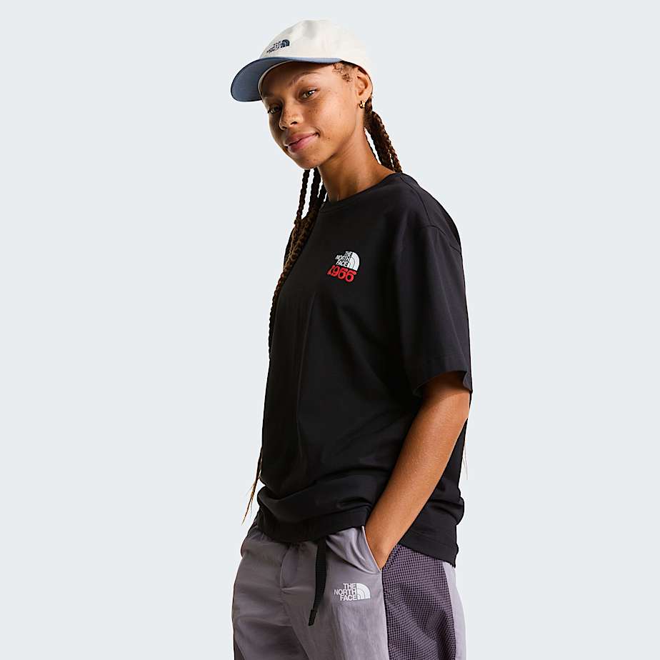 Mens 1966 Half Dome Relaxed Graphic TShirt TNF TNF Black ALT10