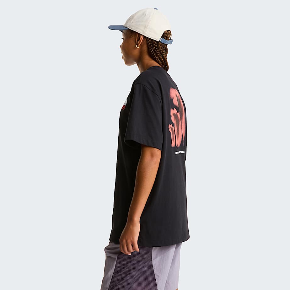 Mens 1966 Half Dome Relaxed Graphic TShirt TNF TNF Black ALT12