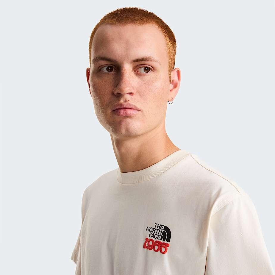 Mens 1966 Motion Relaxed Graphic TShirt TNF White Dune ALT6