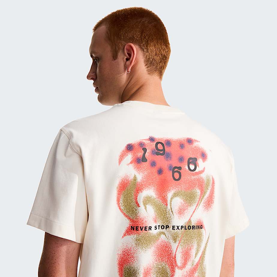 Mens 1966 Motion Relaxed Graphic TShirt TNF White Dune ALT7