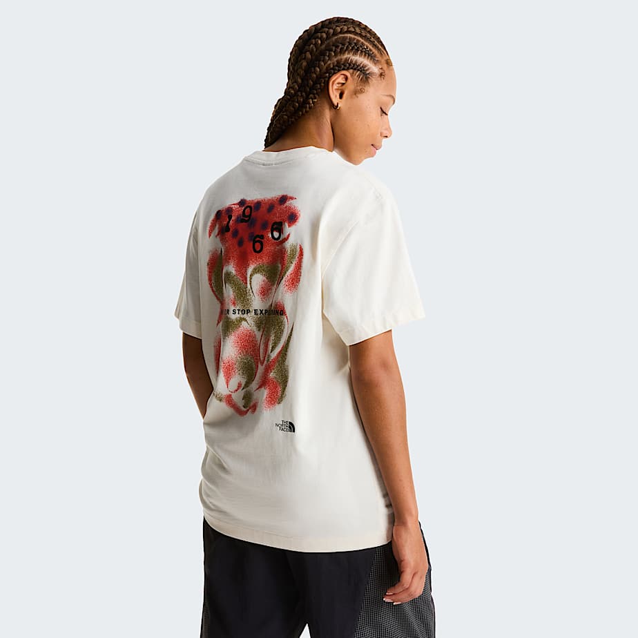 Mens 1966 Motion Relaxed Graphic TShirt TNF White Dune ALT9