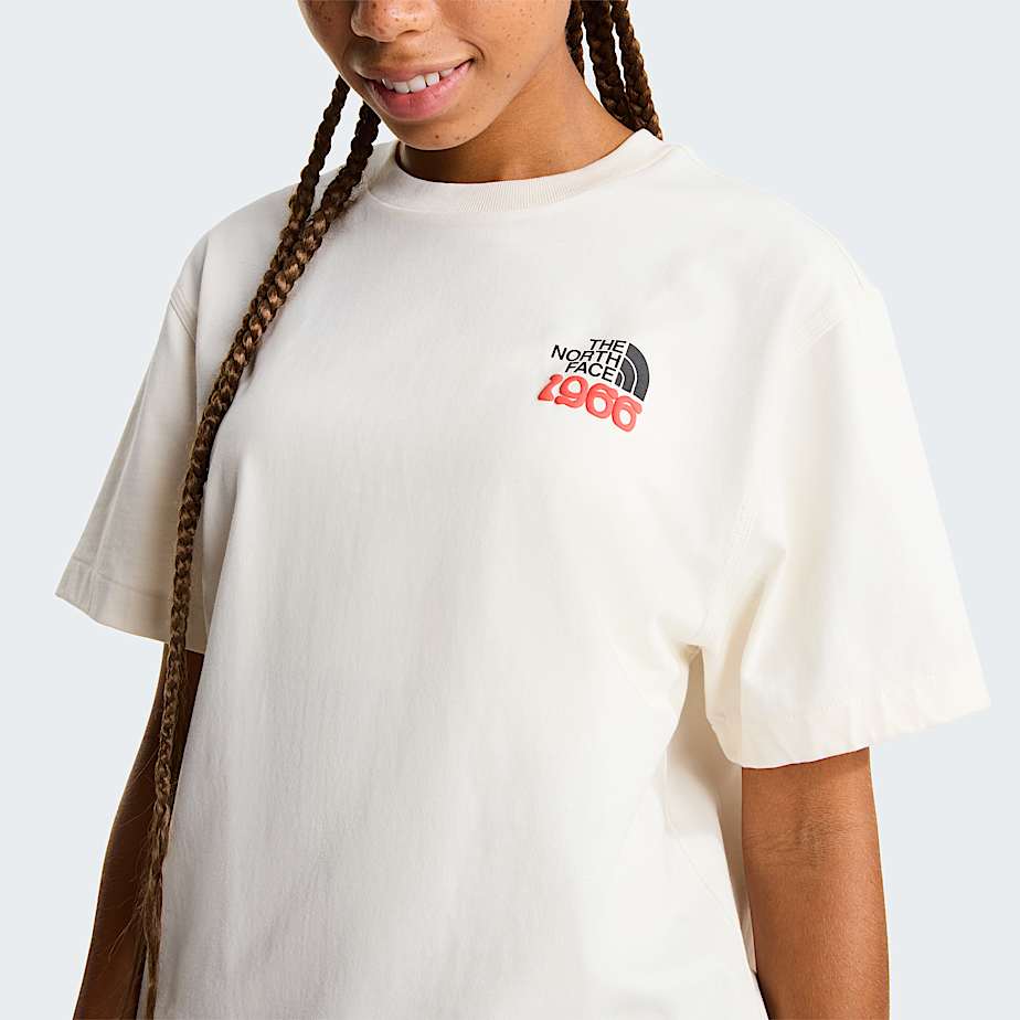 Mens 1966 Motion Relaxed Graphic TShirt TNF White Dune ALT13