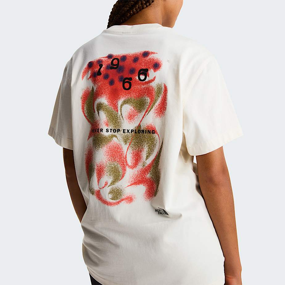 Mens 1966 Motion Relaxed Graphic TShirt TNF White Dune ALT14