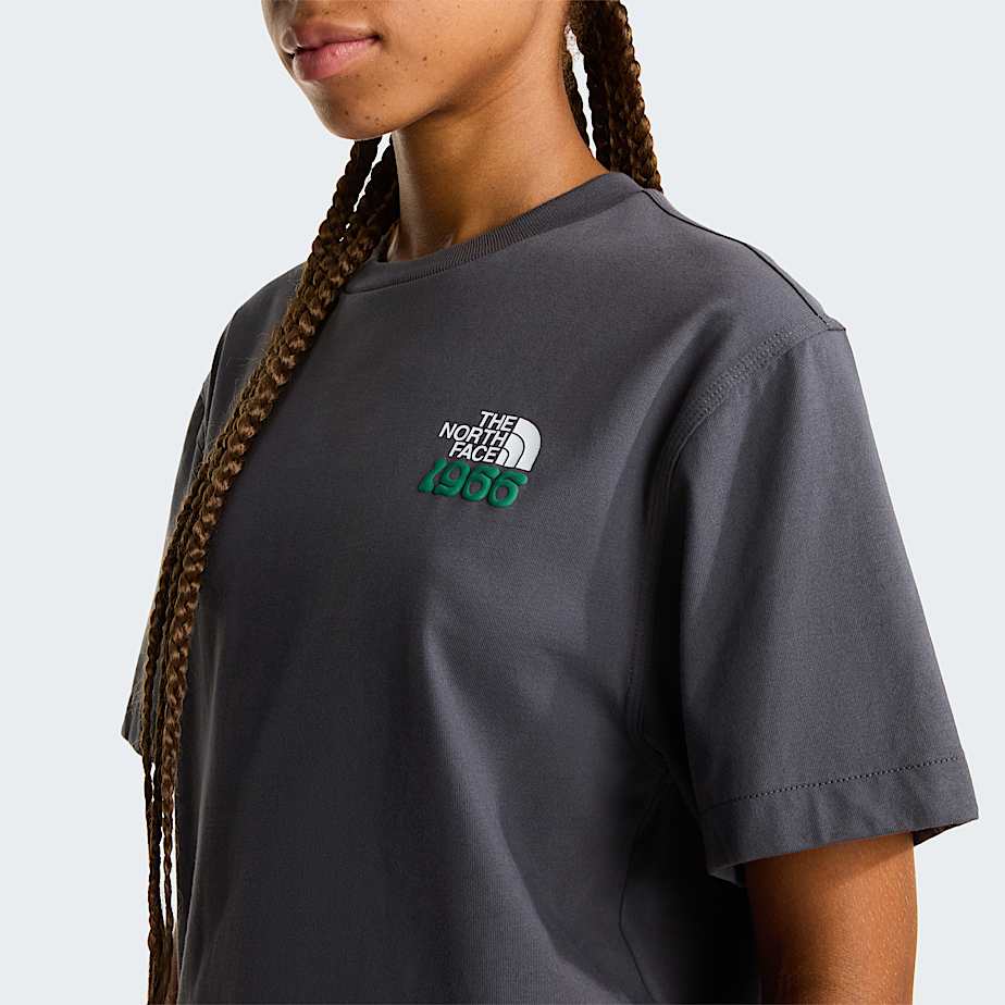 1966 Motion relaxt geschnittenes TShirt mit Grafik Unisex TNF Anthracite Grey ALT14