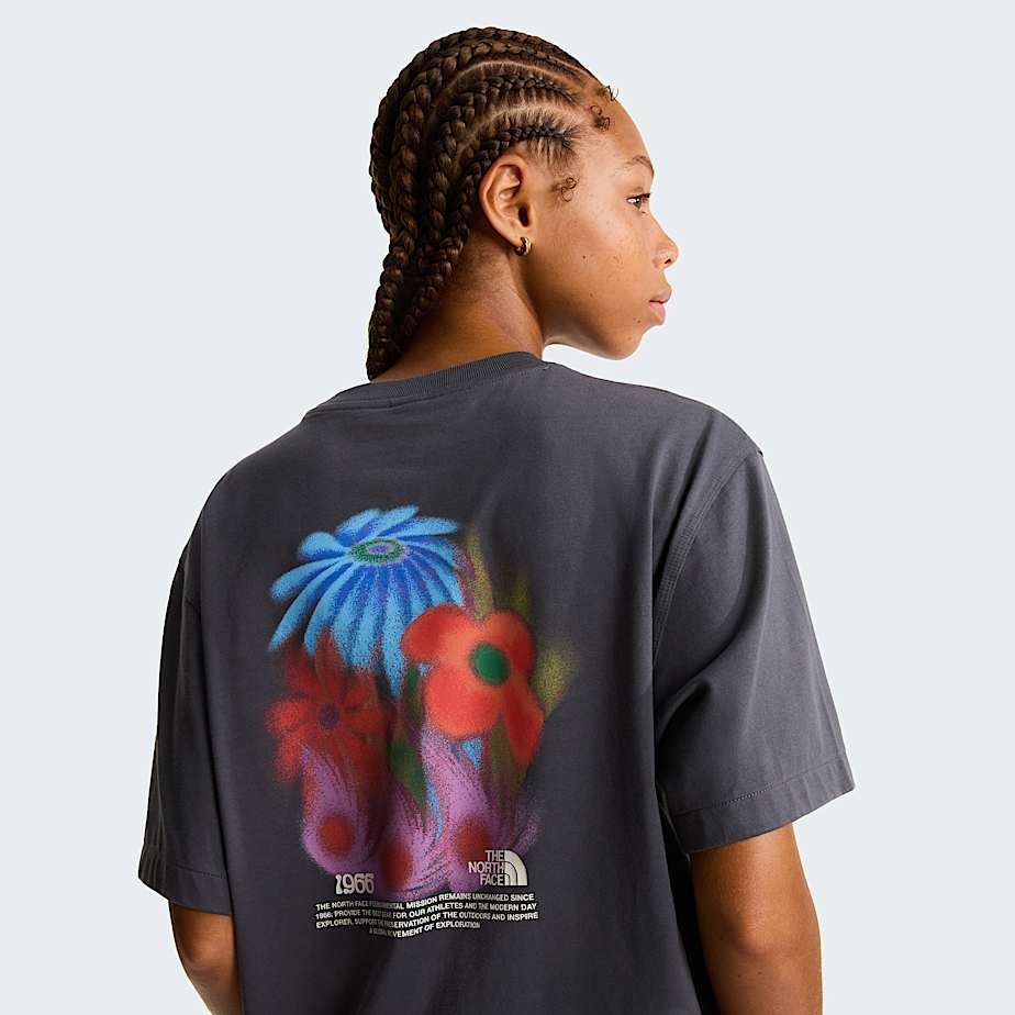 Unisex 1966 Flora Relaxed Graphic TShirt TNF ALT12