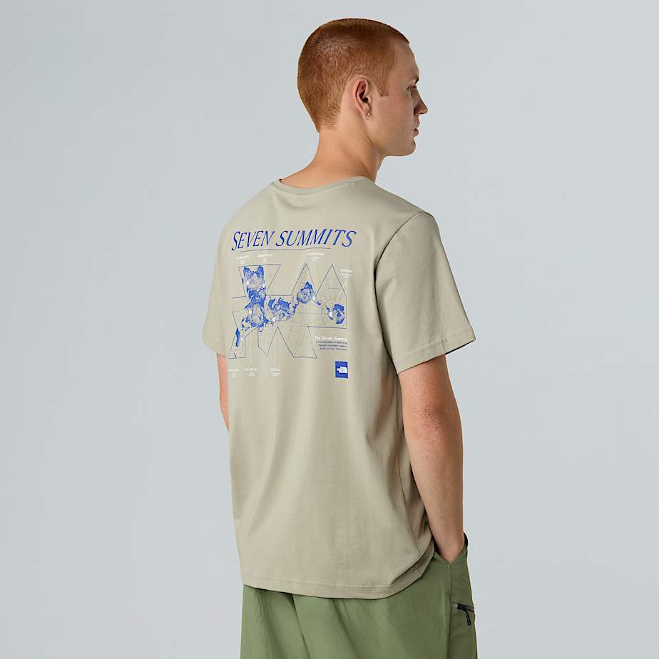 Tshirt Topographic da uomo TNF ALT4