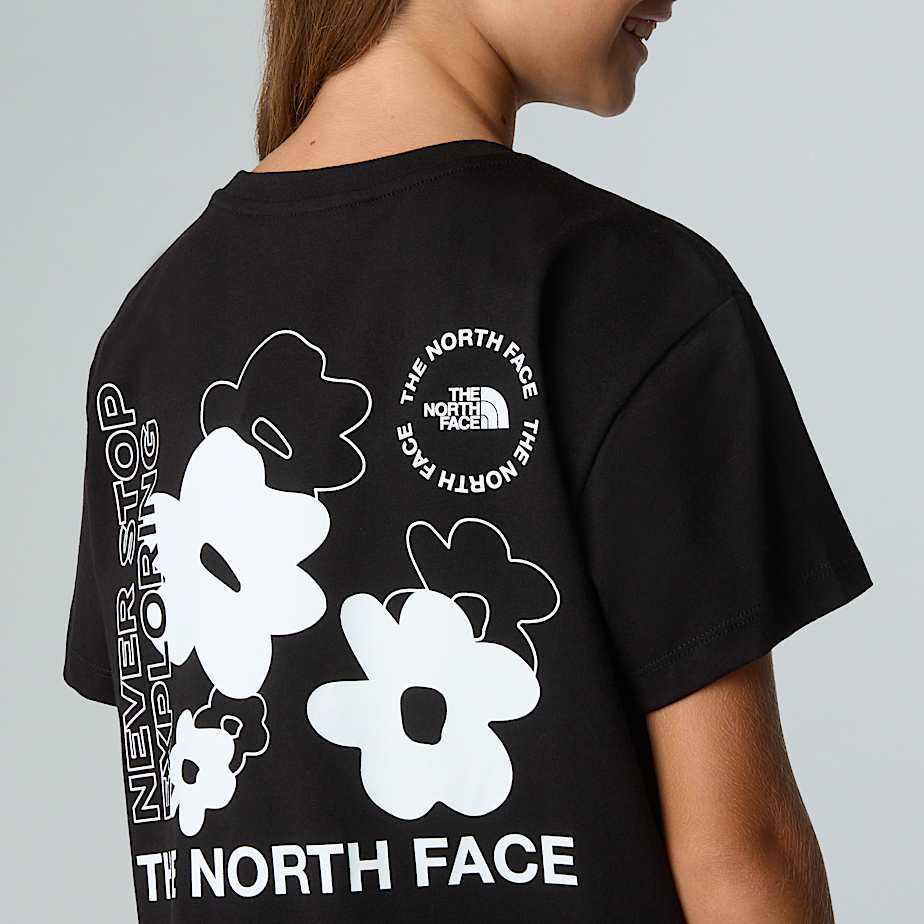 Tshirt Flower dalla vestibilit ampia con grafica da ragazza TNF ALT7