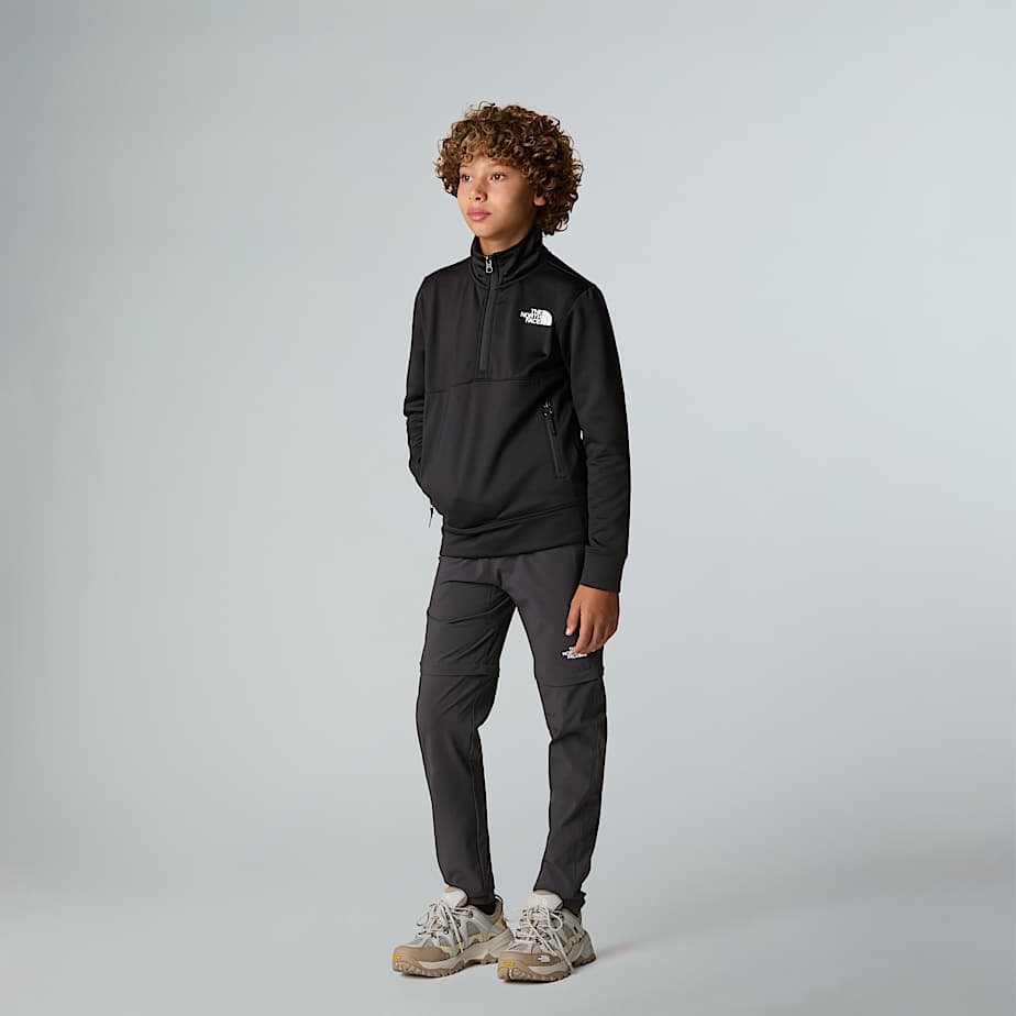 Teens 14 Zip Sweatshirt TNF ALT5