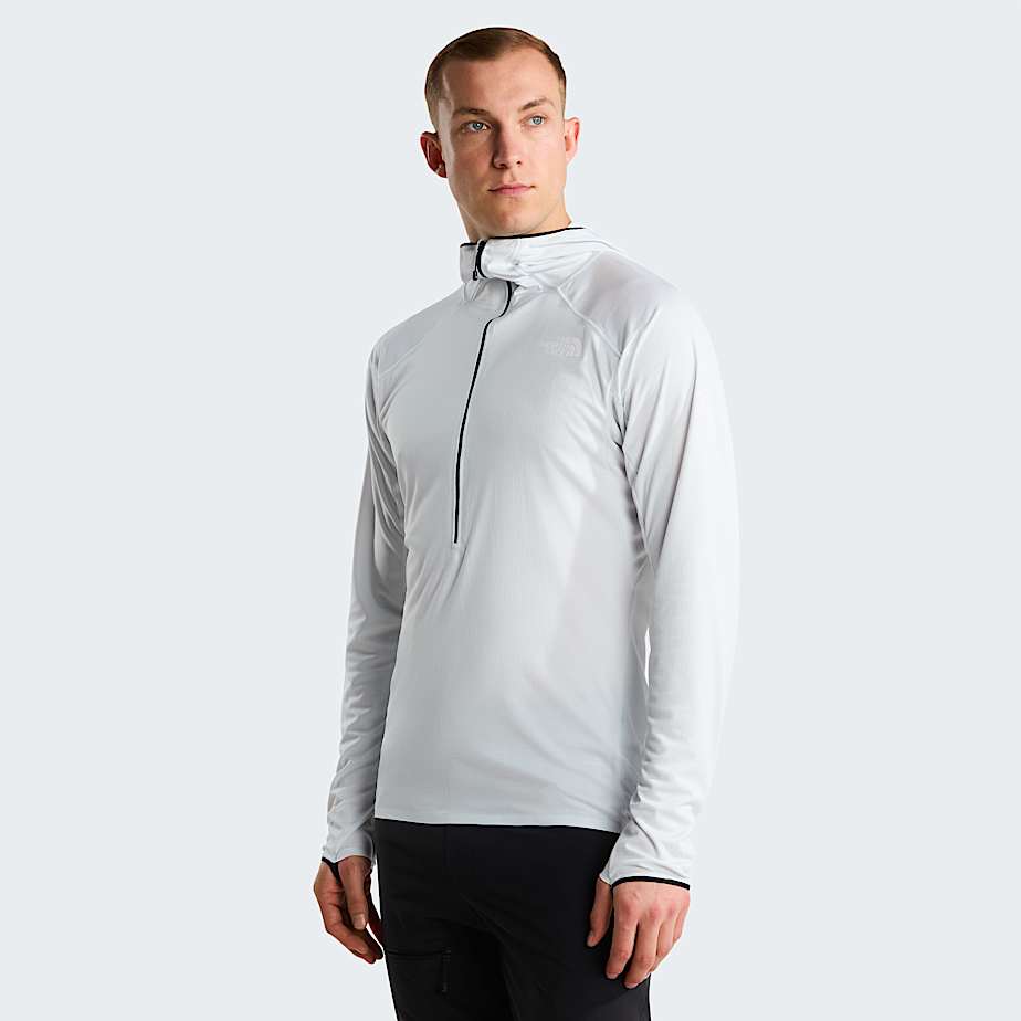 Mens Summit Direct Sun Hoodie TNF Pearl Stone HERO