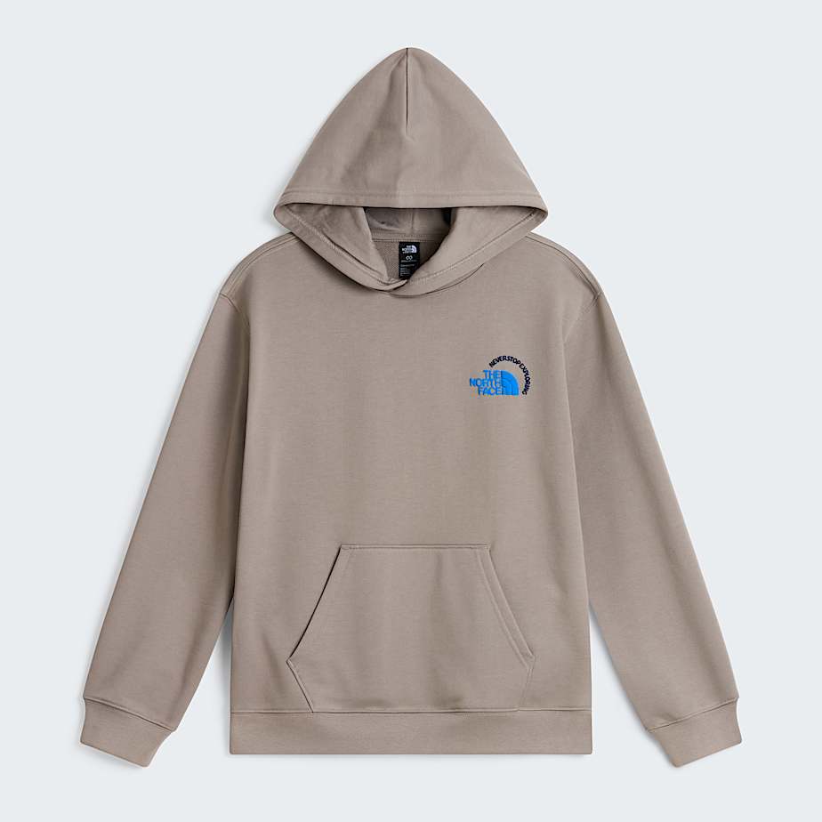 Sweat  capuche graphique dcontract Explore Fonts pour enfant TNF ALT30