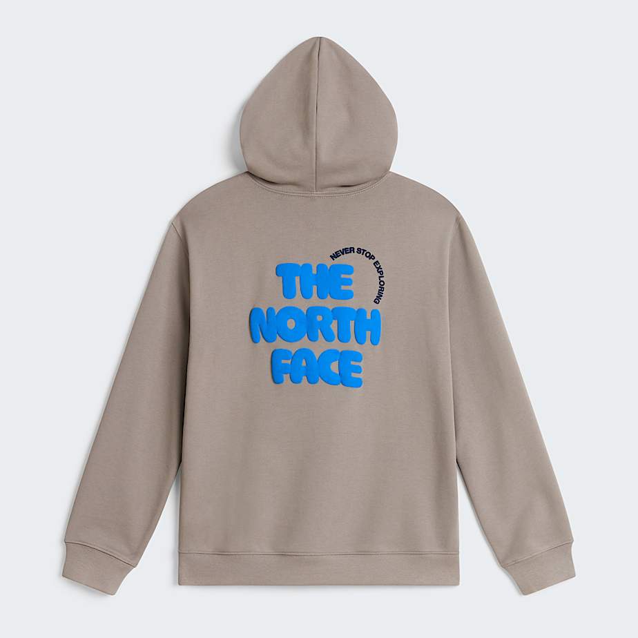 Sweat  capuche graphique dcontract Explore Fonts pour enfant TNF ALT31