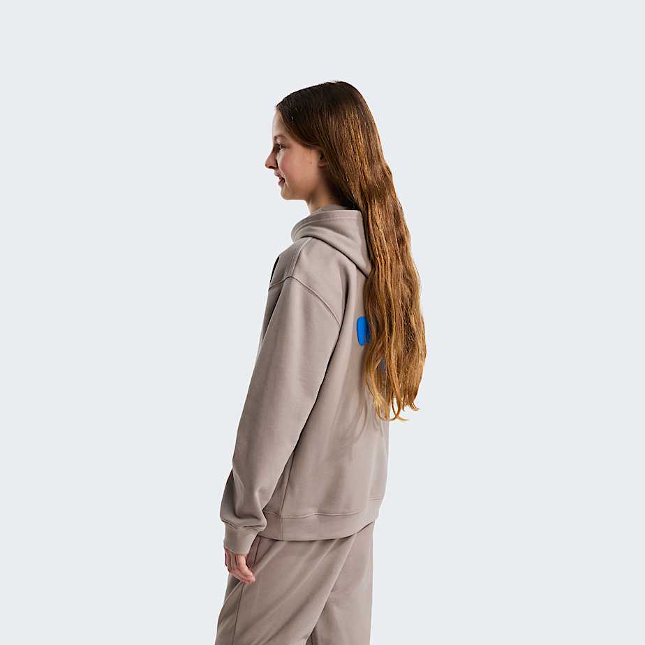 Sweat  capuche graphique dcontract Explore Fonts pour enfant TNF ALT15