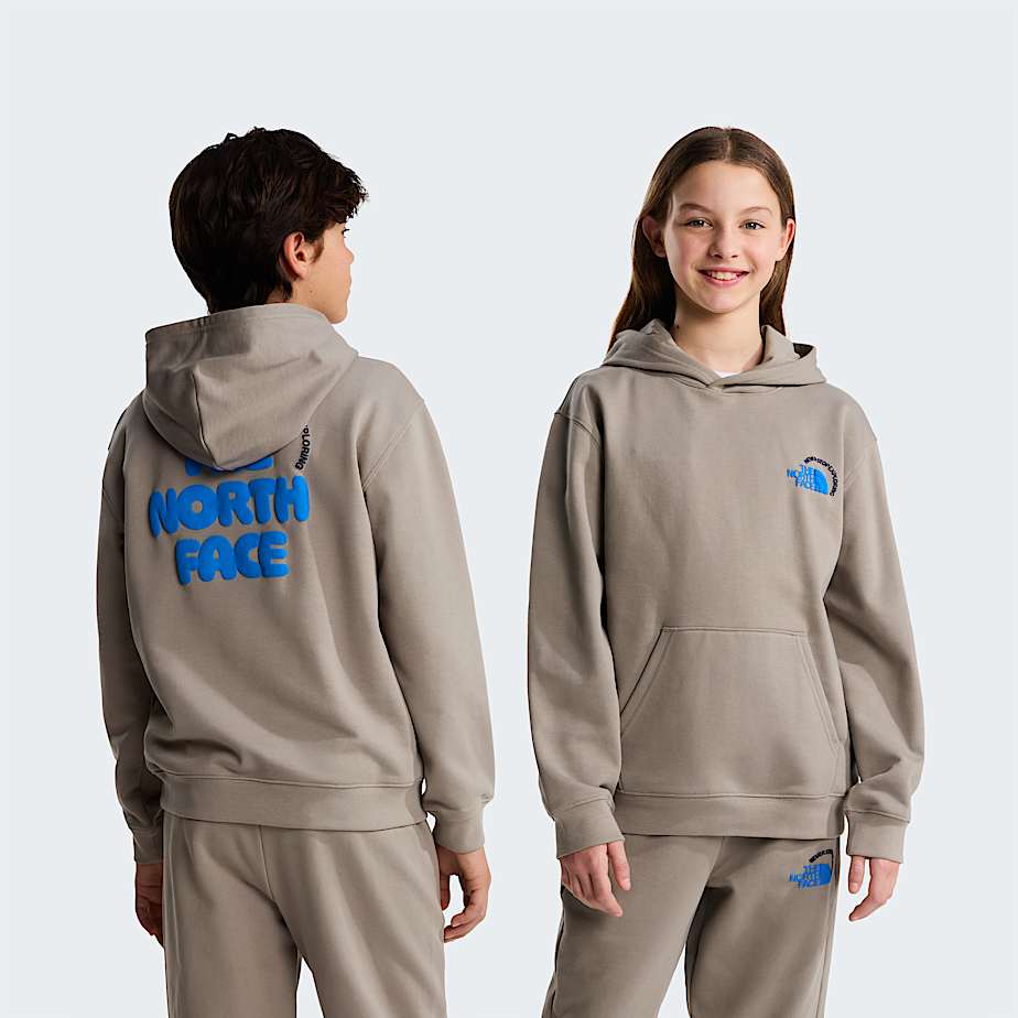 Sweat  capuche graphique dcontract Explore Fonts pour enfant TNF HERO