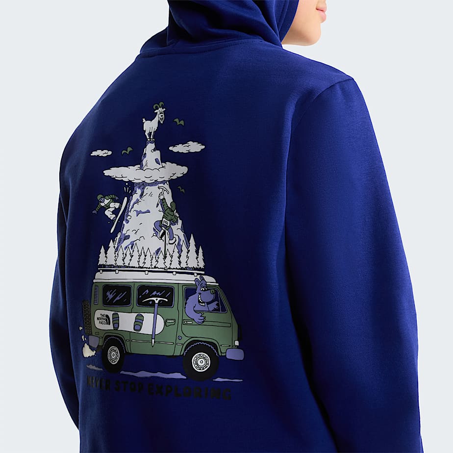 Sweat  capuche Graphic standard Outdoor pour enfant TNF ALT5