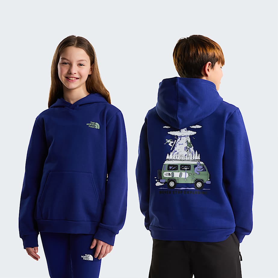 Sweat  capuche Graphic standard Outdoor pour enfant TNF HERO