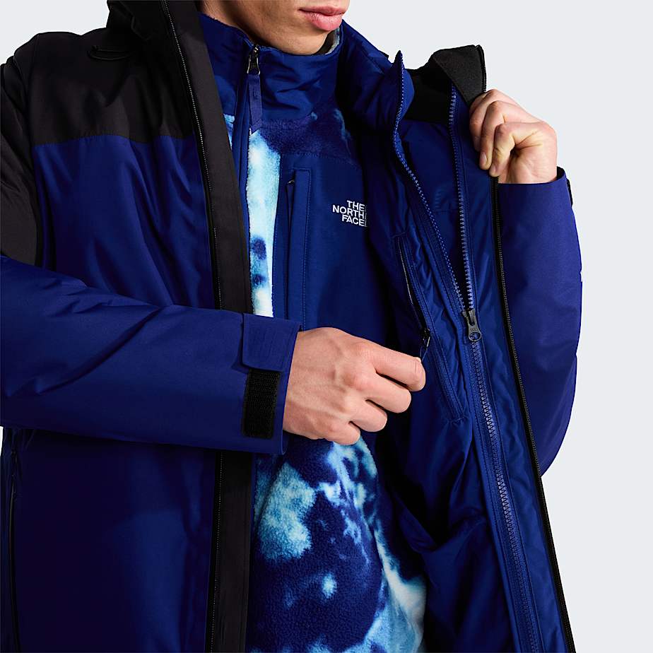 Mens Mountain Light Triclimate 3in1 GORETEX Jacket TNF Bold BlueTNF Black ALT12