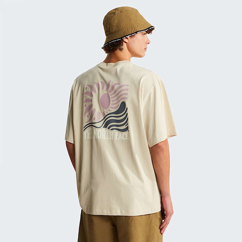Tshirt z grafik o kroju oversize unisex Sun TNF ALT2