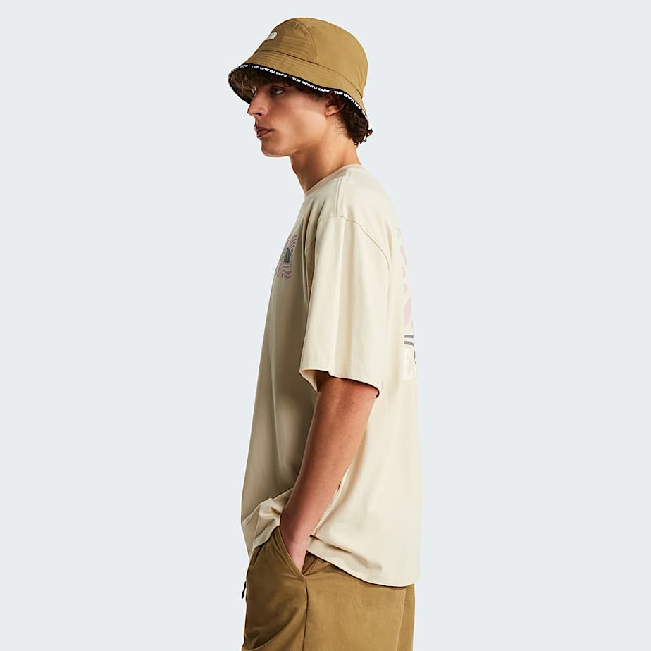 Tshirt z grafik o kroju oversize unisex Sun TNF ALT5