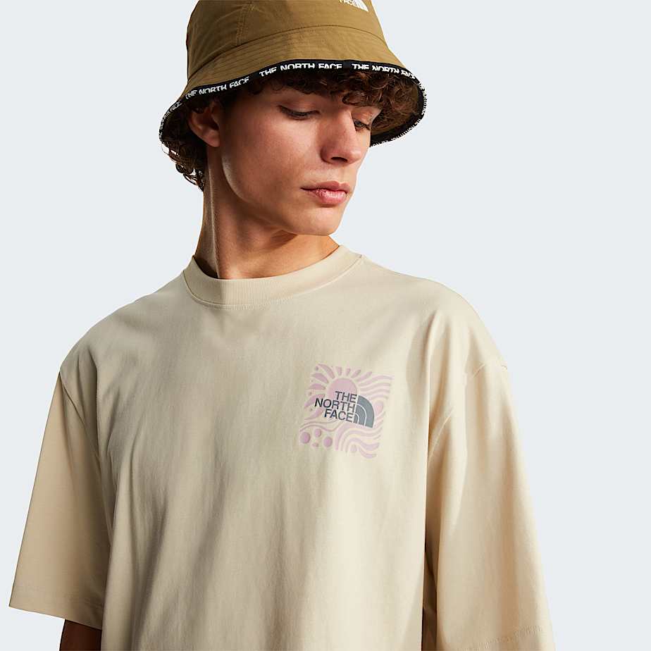 Tshirt z grafik o kroju oversize unisex Sun TNF ALT6