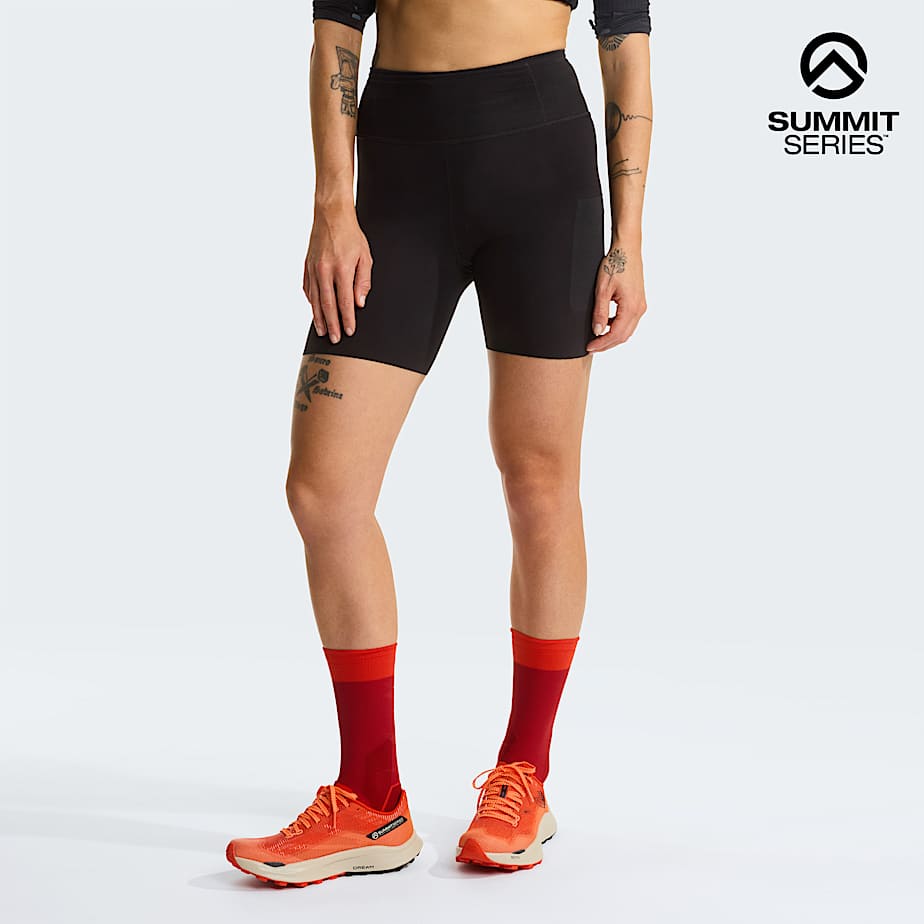 Womens Summit Ripida Tight Shorts TNF HERO