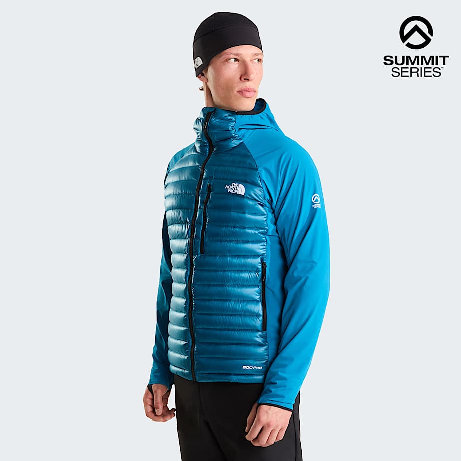 Summit Breithorn Lightweight Hybridjas met capuchon voor heren TNF Dusk Blue HERO