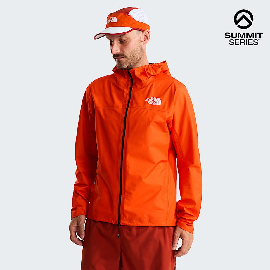 Mens Summit Superior FUTURELIGHT Jacket TNF Lava Red HERO