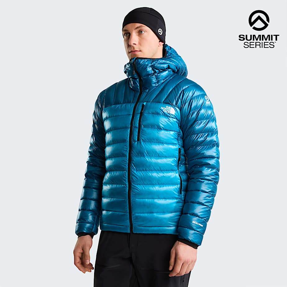 Summit Breithorndonsjas met capuchon voor heren TNF Meridian BlueDusk Blue HERO