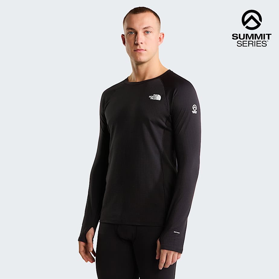 Strato base a maniche lunghe Summit Pro 120 da uomo TNF HERO