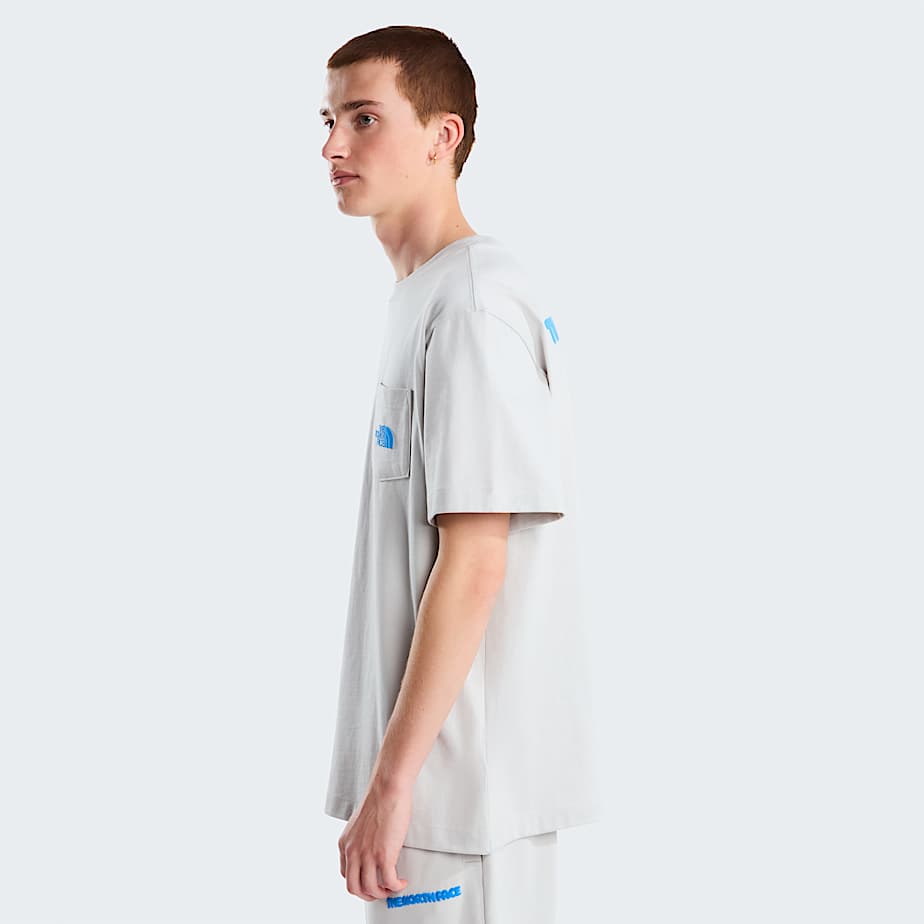 Camiseta grfica holgada con bolsillo Explore Fonts para hombre TNF ALT3